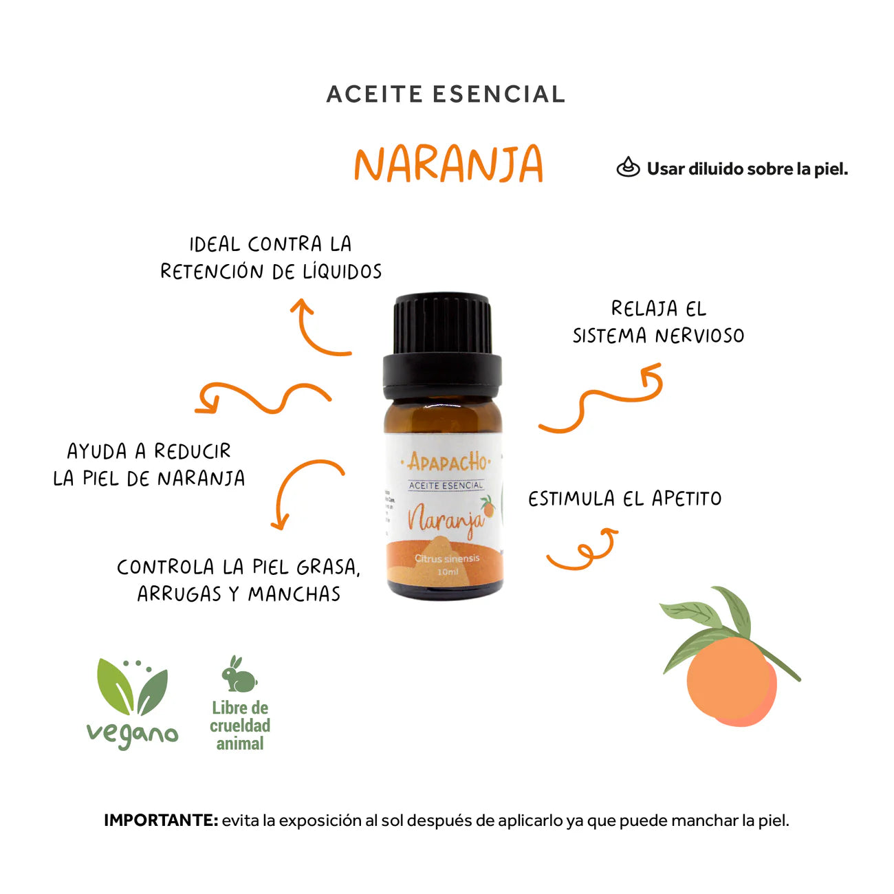 Aceite esencial de naranja