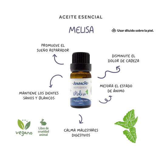 Aceite esencial de melisa