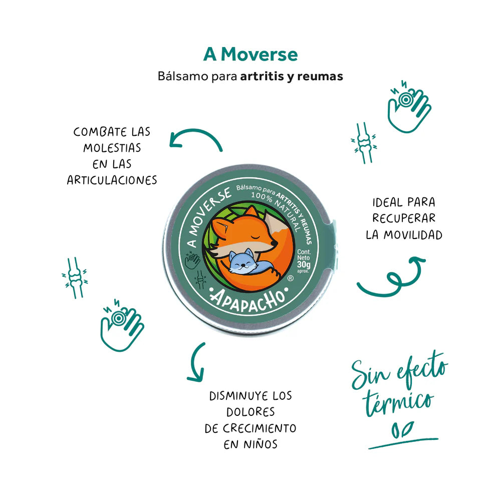 A Moverse (Bálsamo para artritis y reumas)