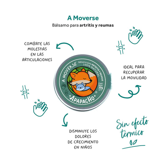 A Moverse (Bálsamo para artritis y reumas)