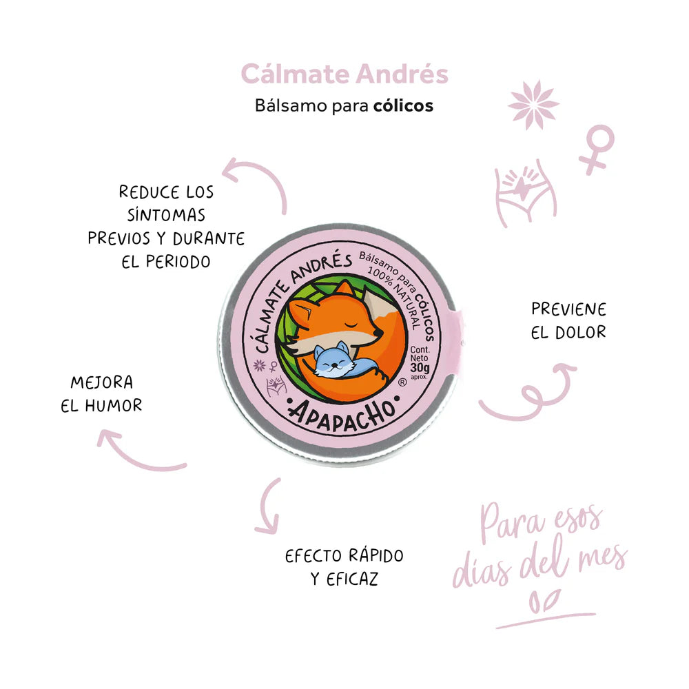 Cálmate Andrés (Bálsamo para cólicos)