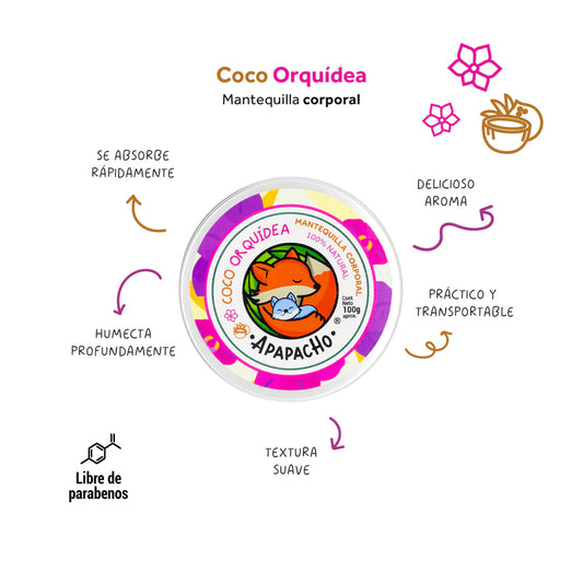 Coco-Orquídea (Mantequilla Corporal)