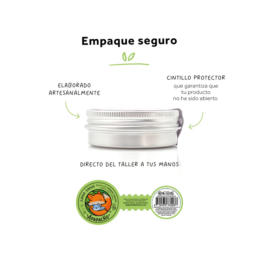Sana Sana (Bálsamo para heridas y golpes)