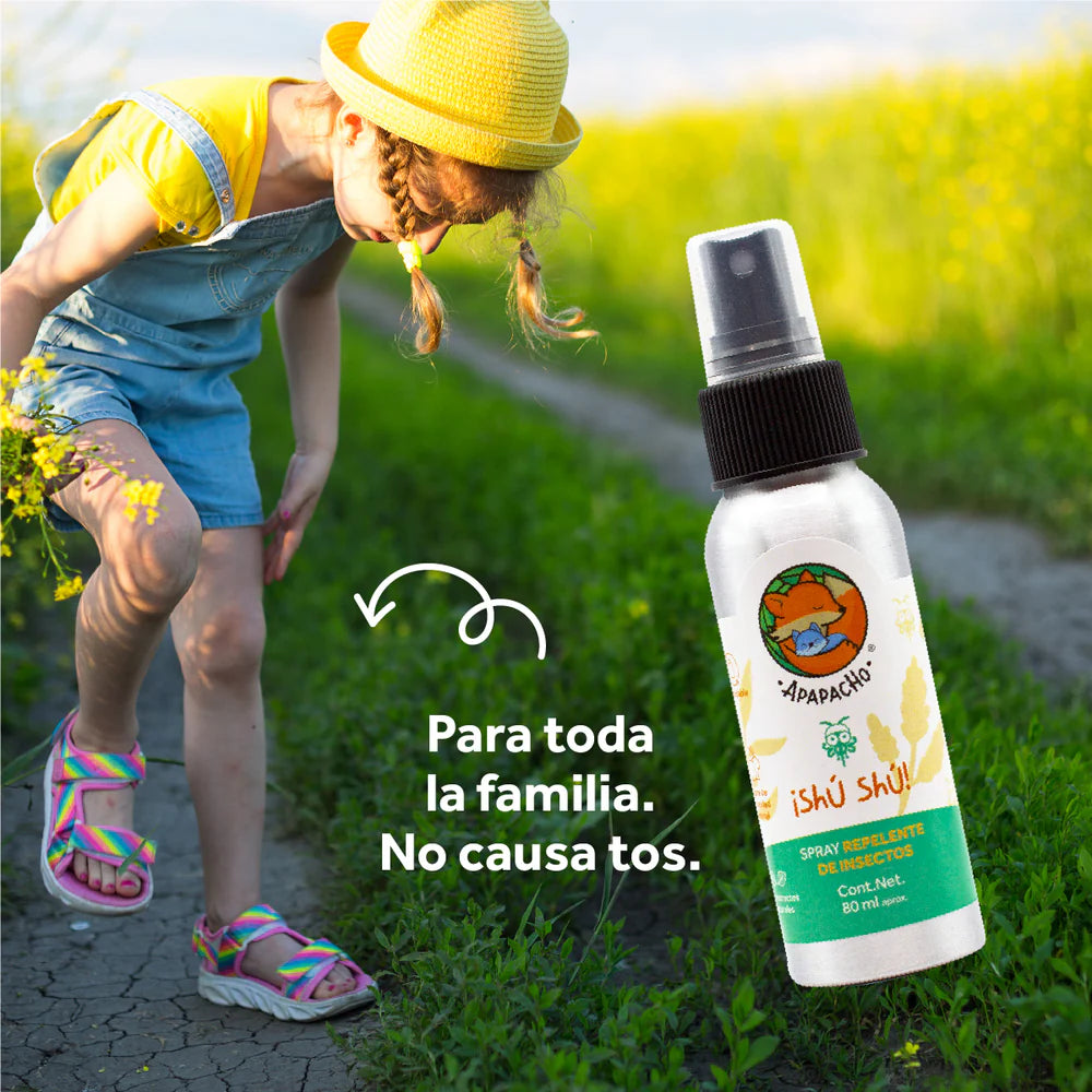 Spray ¡Shú shú! (Repelente de insectos)